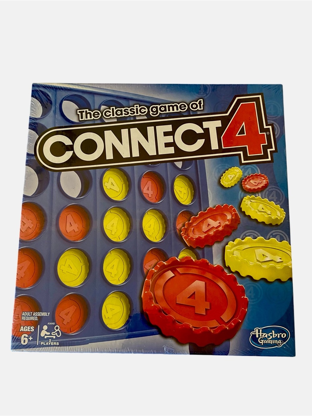 Hasbro Connect 4 Classic Strategy Board Game New Factory Sealed Ages 6+